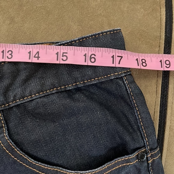 Men's Dark Denim Skinny Jeans - Picture 9 of 12